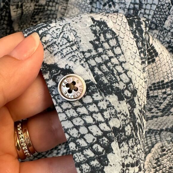 Zadig & Voltaire Rougi Silk Dress Blue - Picture 8 of 12